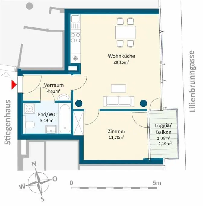Zentrumsnahe Wohnung Wien Vienna